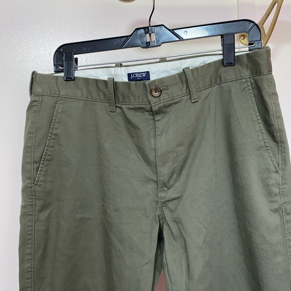 J crew Men's Olive Green Pants